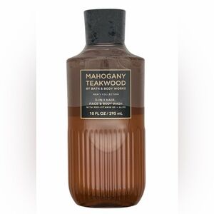 Bath & Body Works Mahogany Teakwood 3-in-1 Cleanser For Hair, Face, & Body